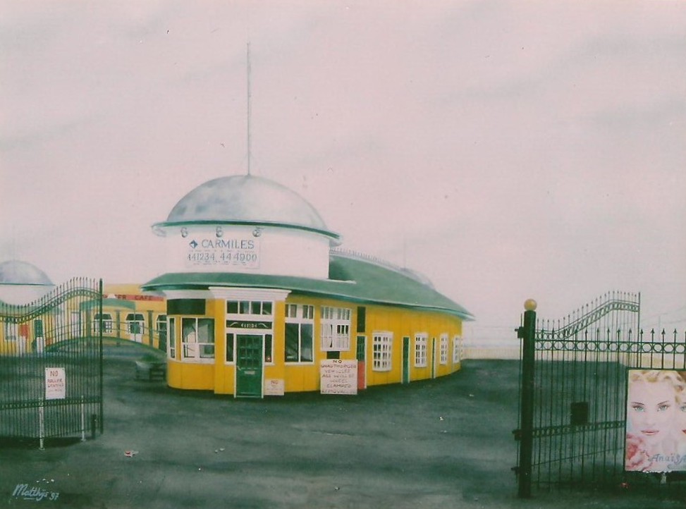 The pier of Hastings